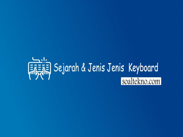 jenis jenis keyboard