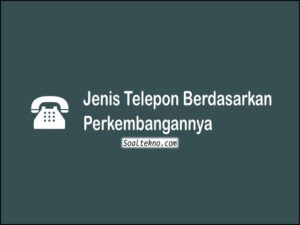 jenis jenis telepon