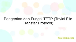 Pengertian dan Fungsi TFTP (Trivial File Transfer Protocol)