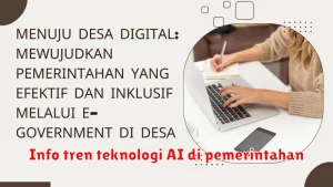 Info tren teknologi AI di pemerintahan