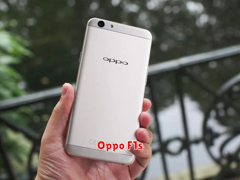 Oppo F1s