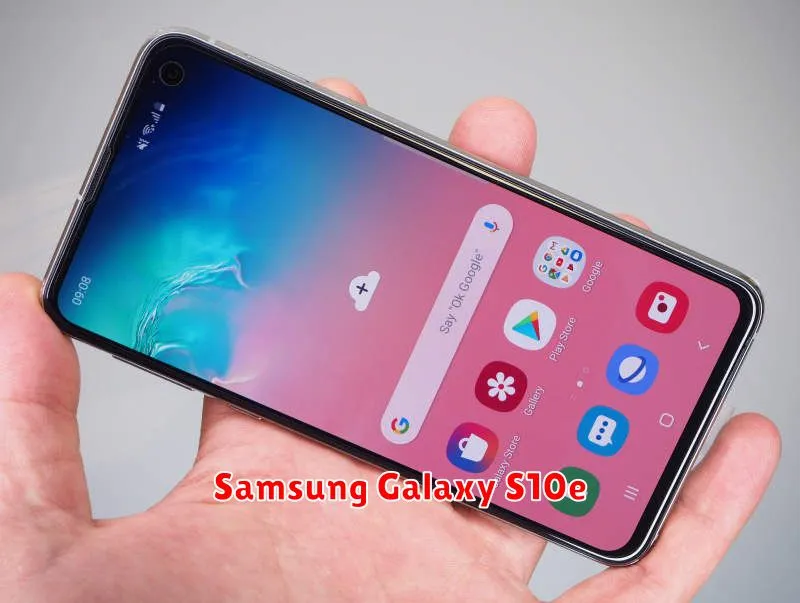 Samsung Galaxy S10e