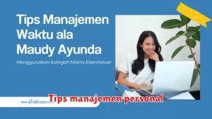 Tips manajemen personal