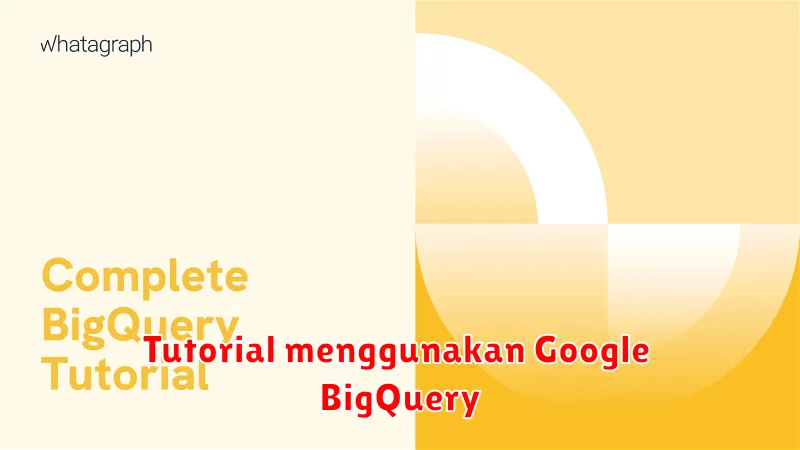 Tutorial menggunakan Google BigQuery