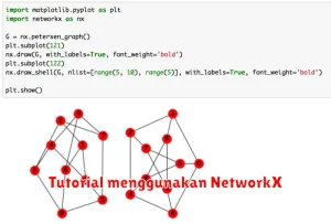 Tutorial menggunakan NetworkX