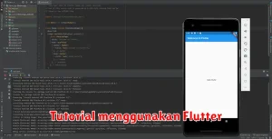 Tutorial menggunakan Flutter