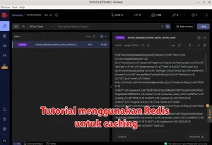 Tutorial menggunakan Redis untuk caching