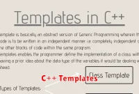 C++ Templates