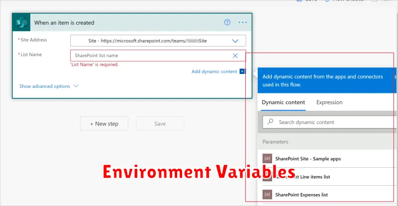 Environment Variables