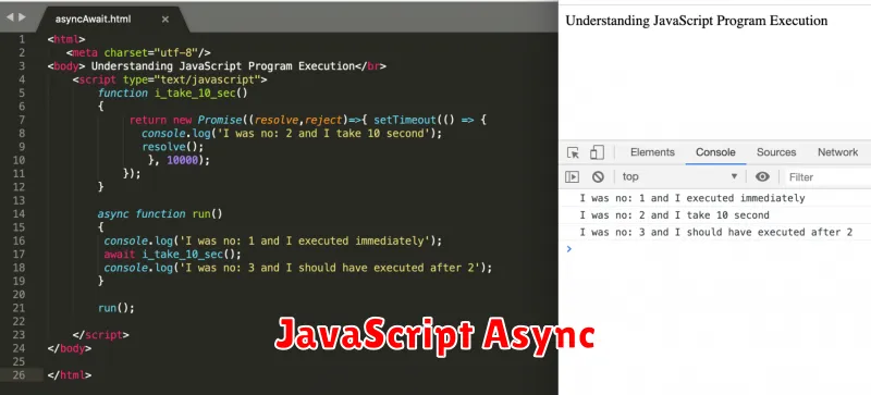 JavaScript Async