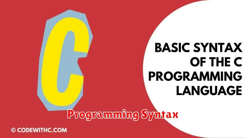 Programming Syntax