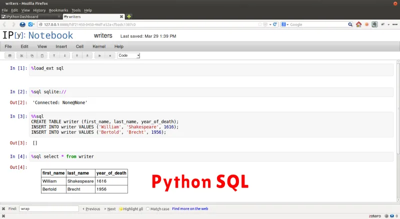 Python SQL